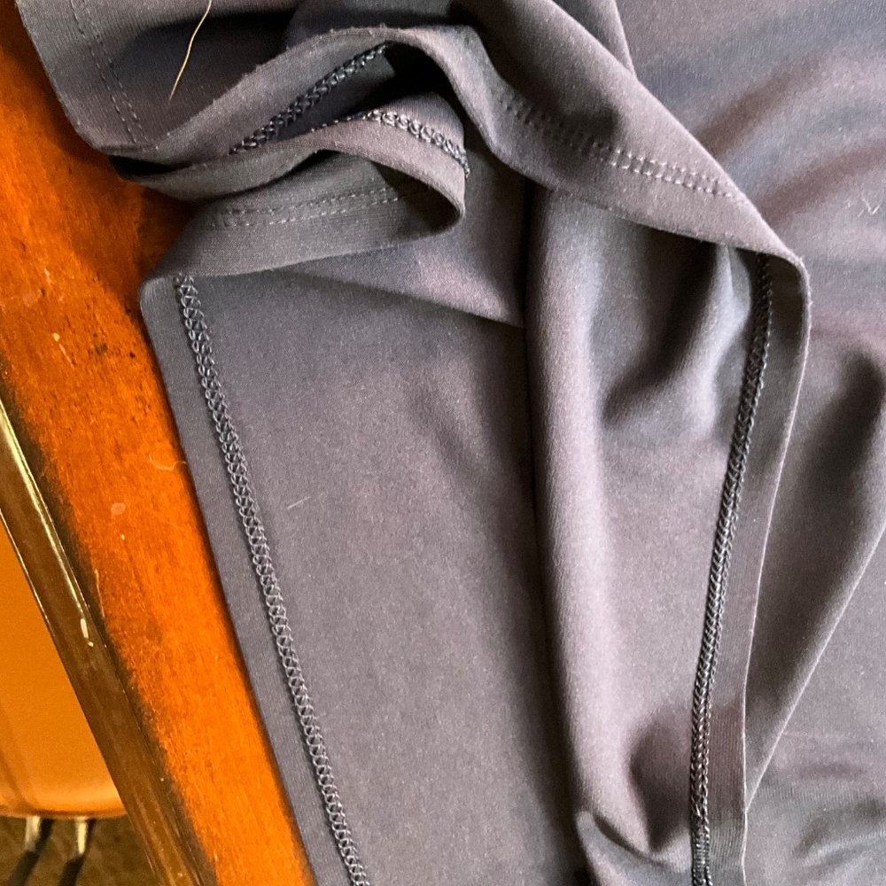 Dark Periwinkle, long sleeve slinky top from White House Black Market. Elegant. - Picture 9 of 9